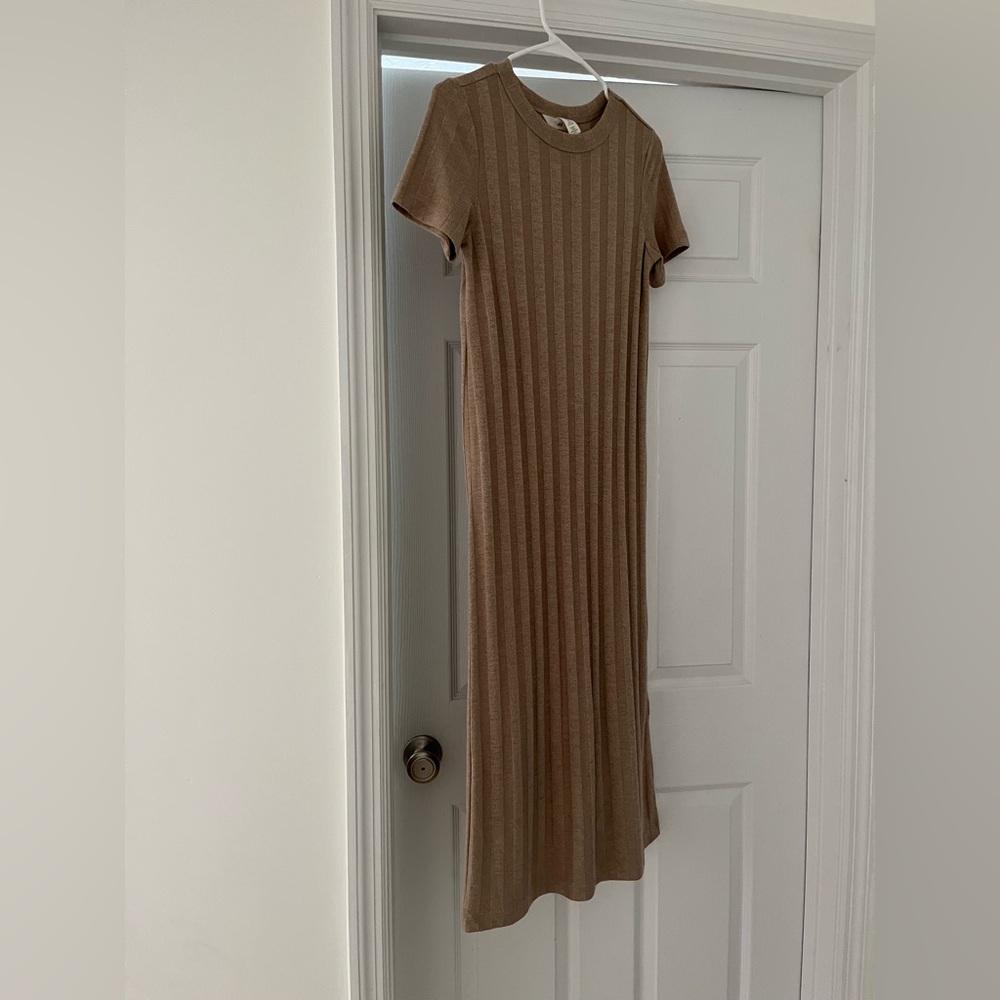 H&M Beige Knit Maxi Women’s Dress